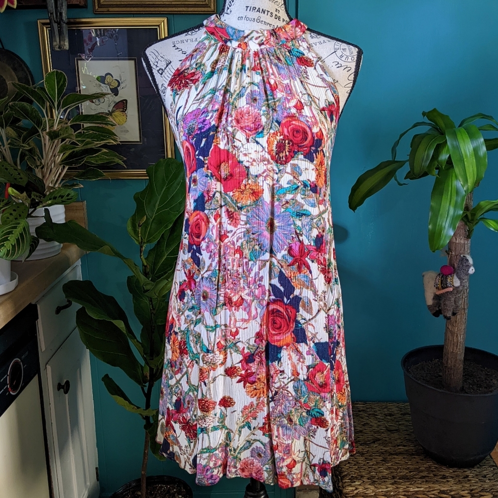 Entro Floral Shift Dress